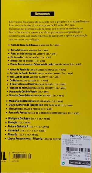 10º Ano- Filosofia Resumos