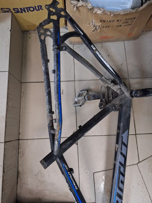 Рама велосипеда под 29 колеса L 19 стальная