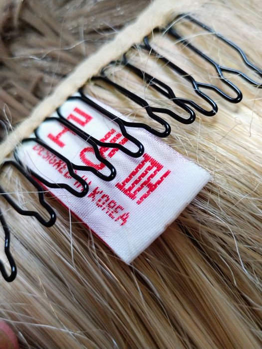 Шиньон/хвост для блондинки