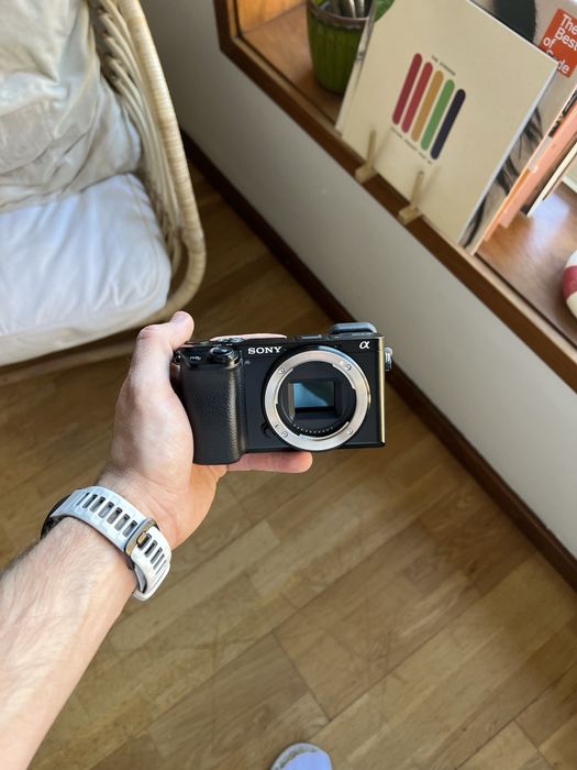 Sony a6100 corpo