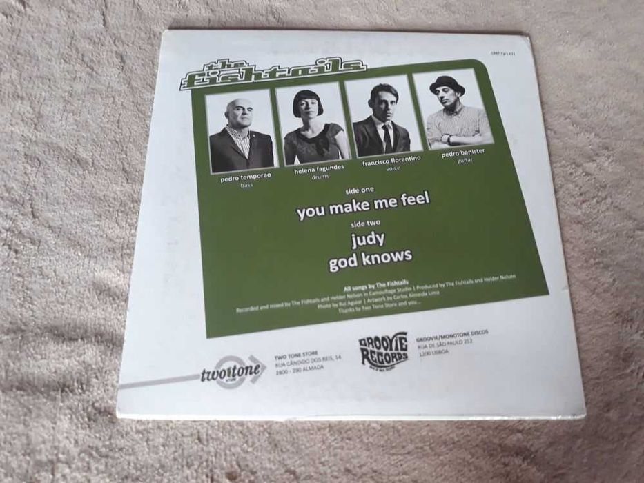 Disco de vinil EP The Fishtails - Get Yourself Together Novo e Selado