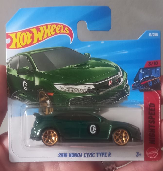 2018 honda civic type R hot wheels