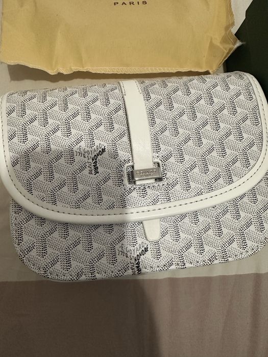bolsa goyard  branca