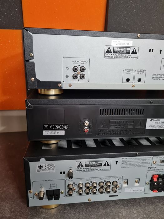 Sansui RZ-2500, CD-270  D-X 117 HX zestaw stereo