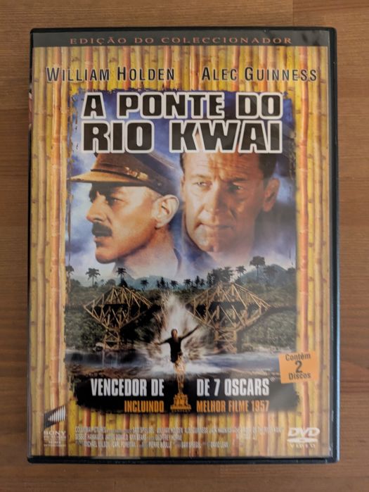 DVD " A Ponte do Rio Kwai " Ed. Especial 2D 1957 (Como Novo)