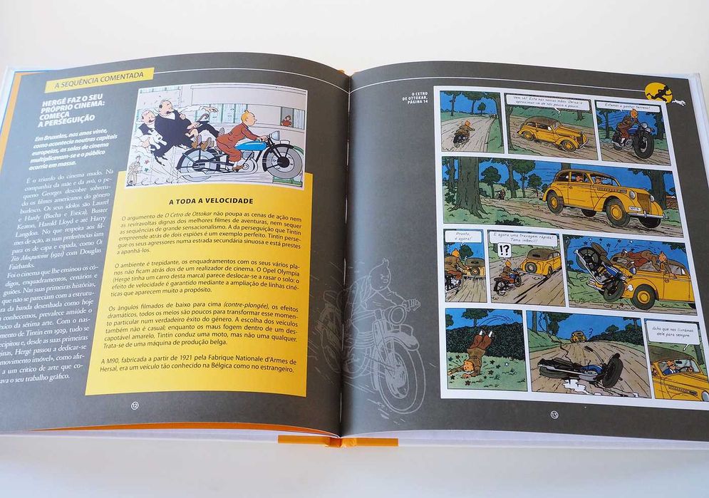 Estatueta de Tintin + Respetivo Livro e Passaporte
