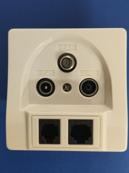 Gniazdo końcowe RTV-SAT / RJ-45 / RJ-11