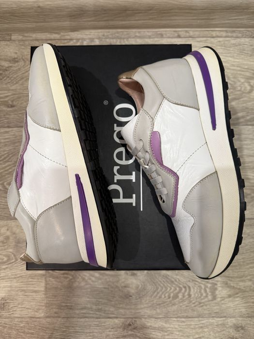 Кроссовки Prego натуральная кожа