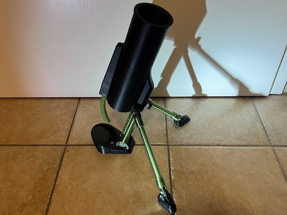 Відкривачка «Пивний міномет (Mortar Beer Opener)» 40 см ствол 71 мм 3D-друк