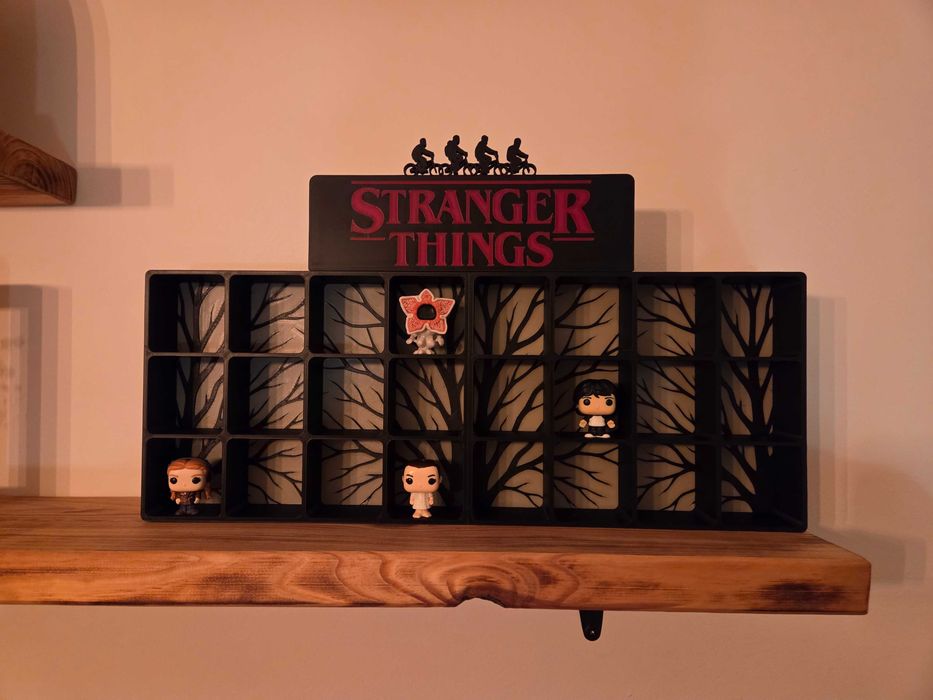 Półka na figurki Kinder Joy - Stranger Things
