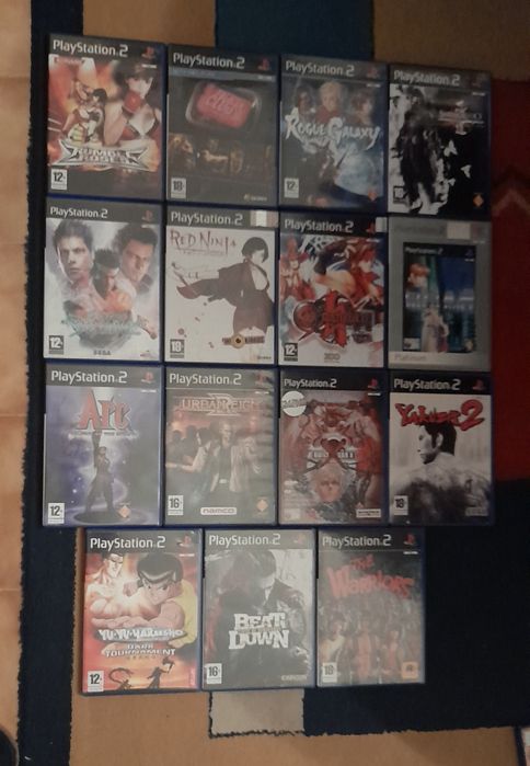 Jogos de luta etc playstation 2
