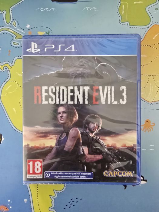 Jogo Resident Evil 3 Ps4 Selado