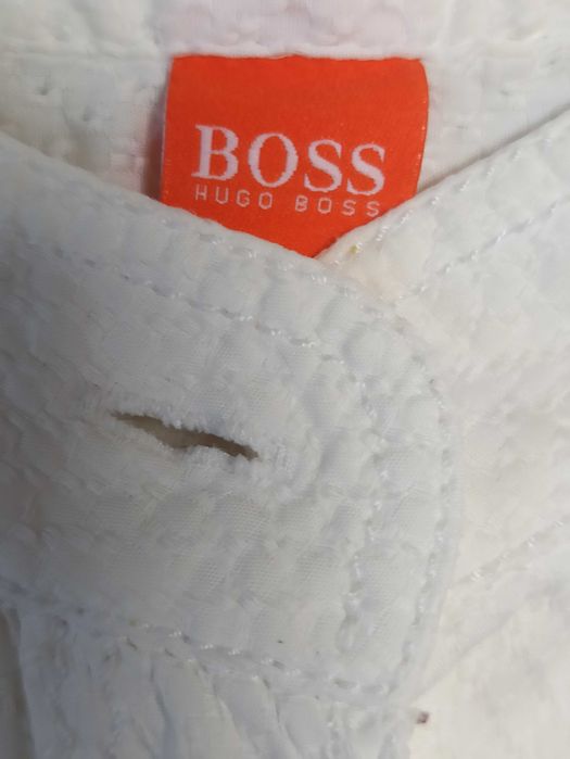 Брендова біла жіноча сорочка рубашка блуза блузка Hugo Boss туніка кофта