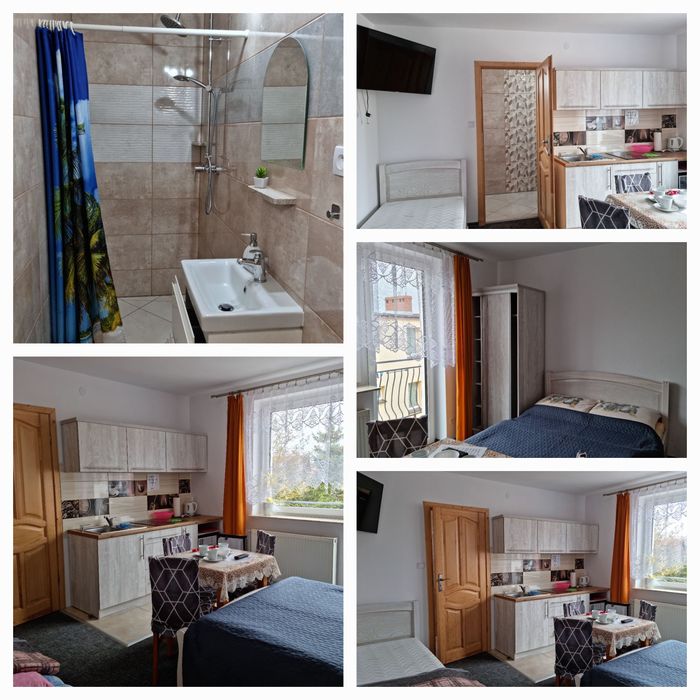 Pokoje i apartamenty z balkonami