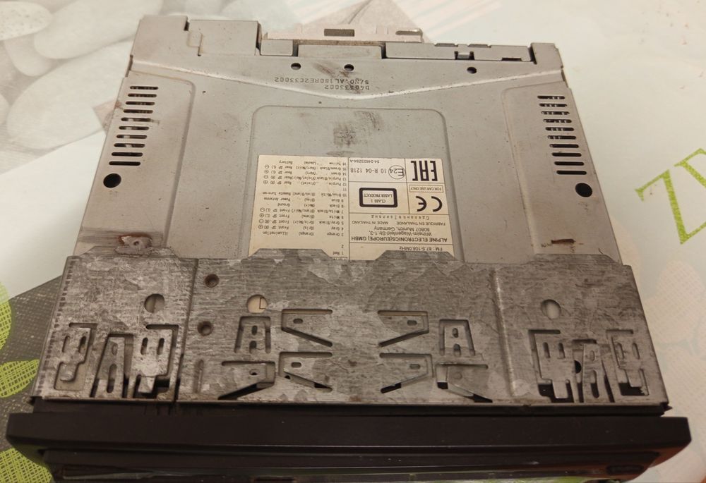 Auto rádio CDE-180 r Alpine