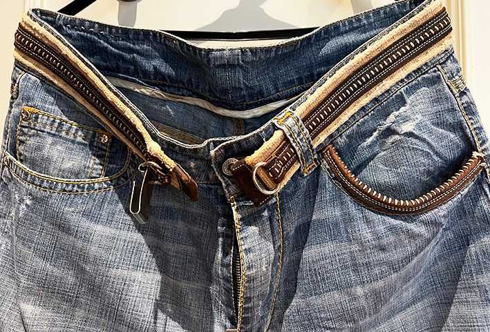 Calças de Ganga Ermanos Servino