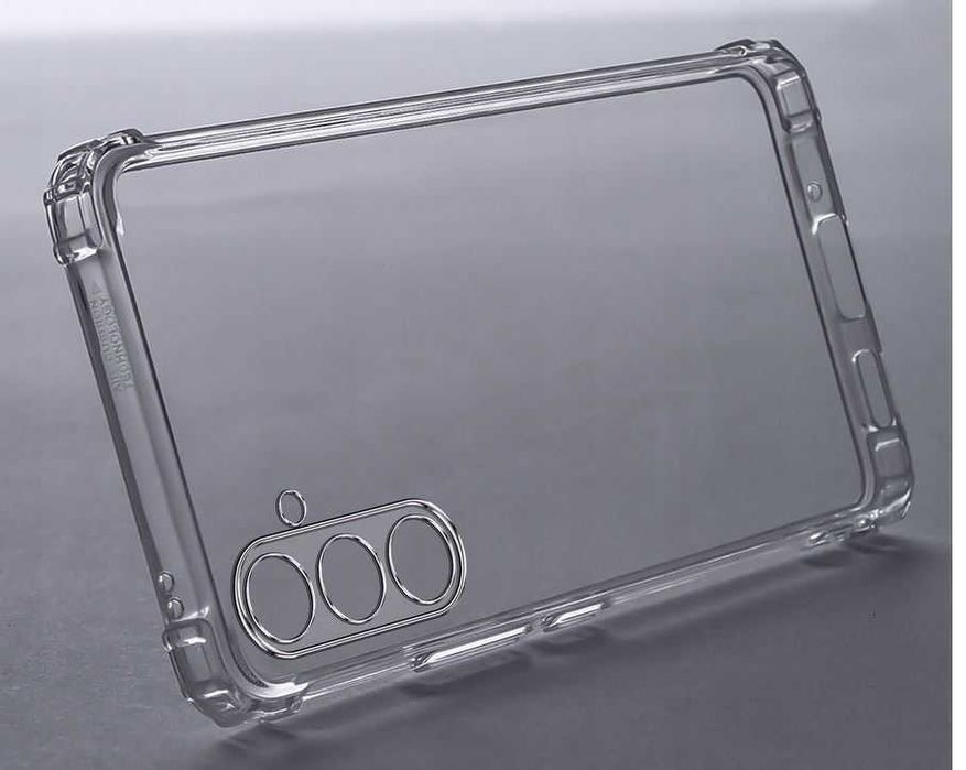 Etui do Samsung Galaxy S24+ Plus ANTI-SHOCK CASE PLECKI +Szkło 9H nowe