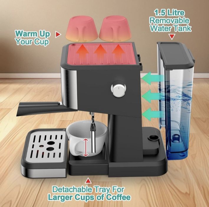 Кавомашина ріжкова (італійська кавоварка IAGREEA