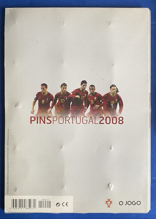 Pins Portugal Uefa Euro 2008 Coleção Completa