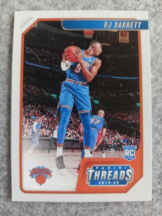 Karta NBA Rookie 2019-20 Threads RJ Barrett New York Knicks