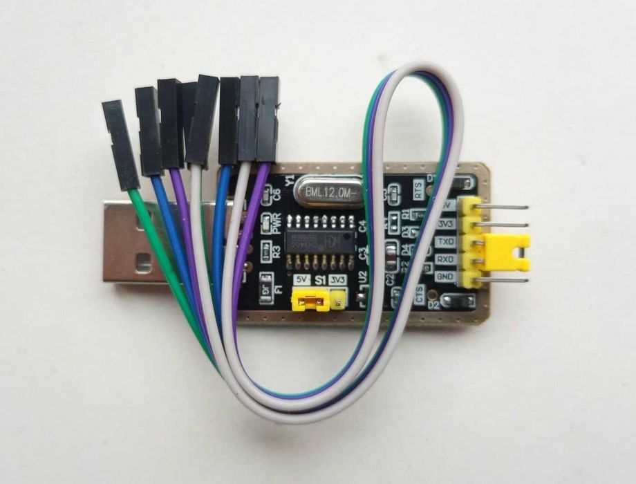 Драйвер UART TTL - USB 2.0 CH340G обмен до 2 Mbps уровни 3 или 5 V