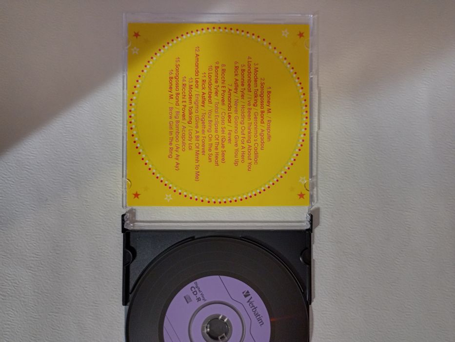 Аудио диски с музыкой новые.