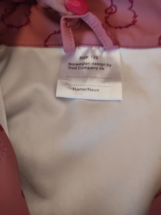 Kurtka przeciwdeszczowa