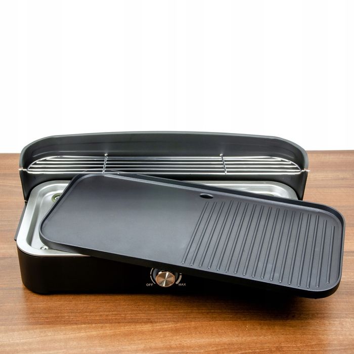 GRILL ELEKTRYCZNY ogrodowy stojący stołowy duży