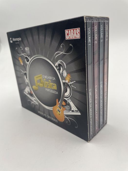 Lote 4 CD’s ‘O melhor da música portuguesa’