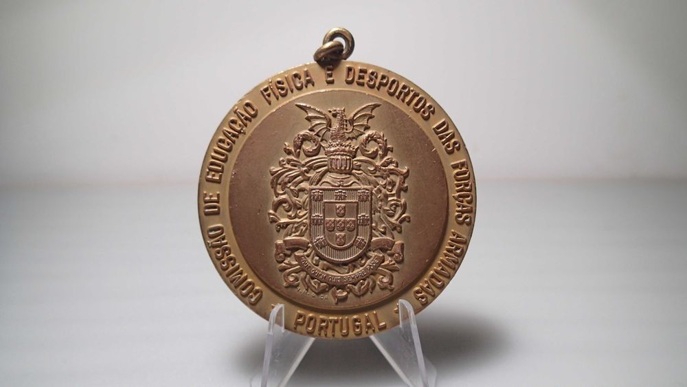 Medalha em cobre da Comissão de Educação Fisica e Desporto das FA