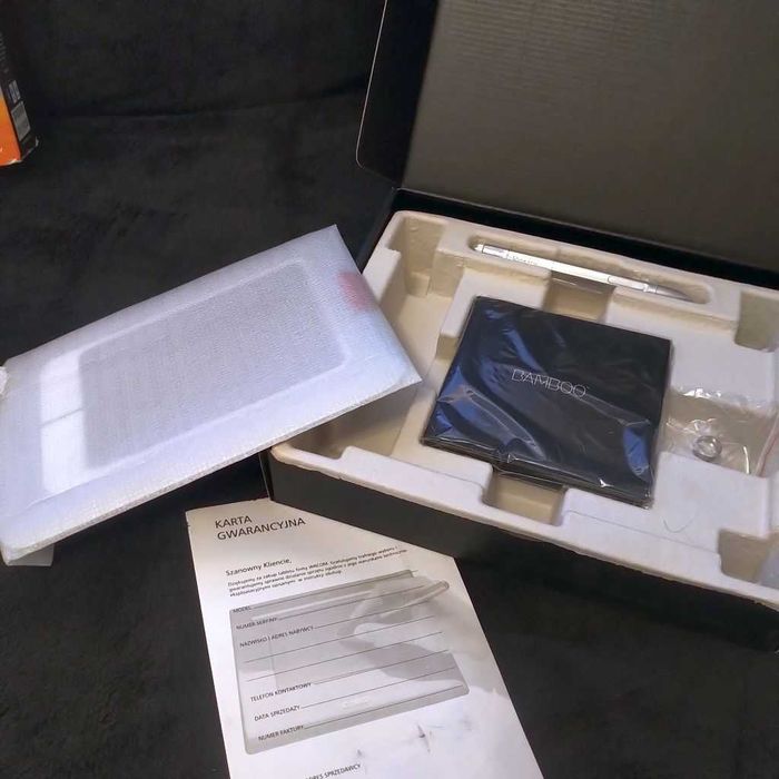 Kontroler do Grafiki, Rysowania - Tablet Graficzny WACOM BAMBOO FUN