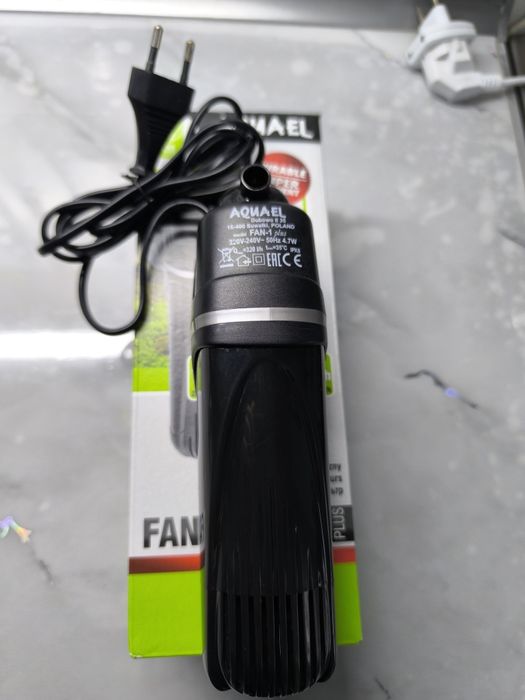 Фильтр в аквариум, внутренний фильтр Aquael FAN-1 Plus