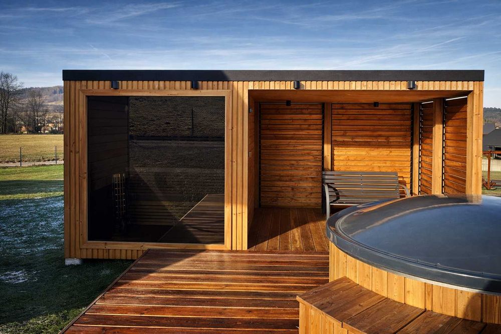 Sauna ogrodowa DE-LUX500