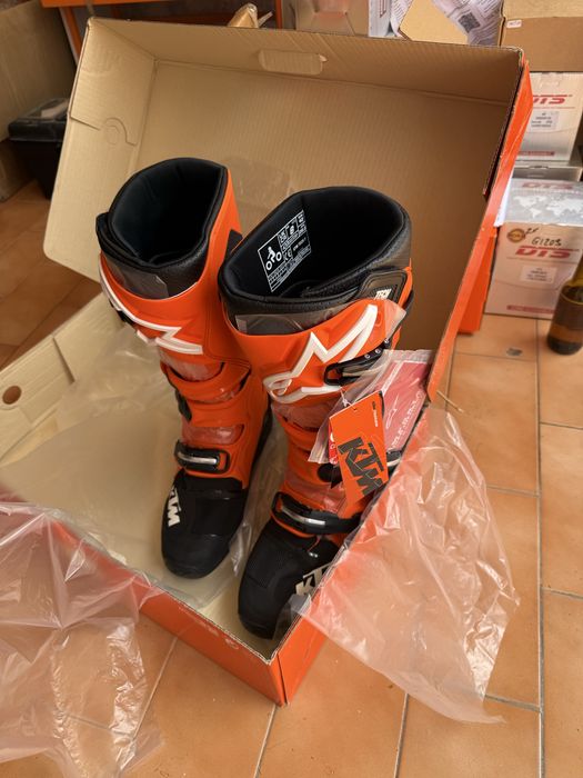 Botas ktm novas tamanho m