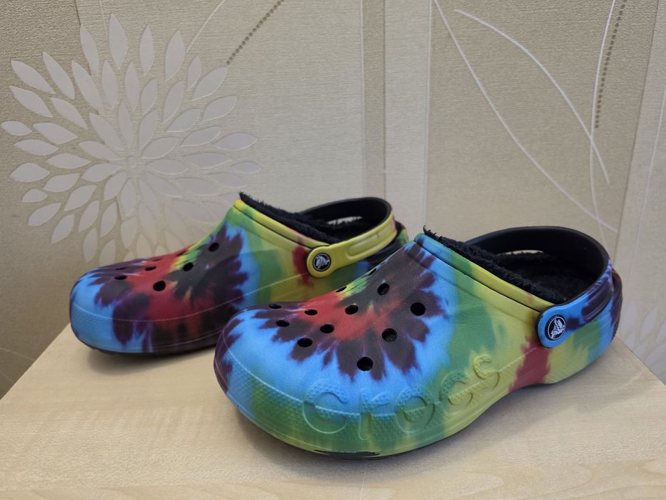 Утеплені крокси сабо Crocs Baya Lined оригінал 42-43