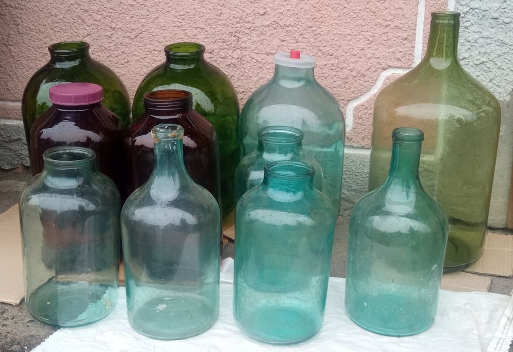 Бутилі СРСР (20л, 10л, 6л, 5л)