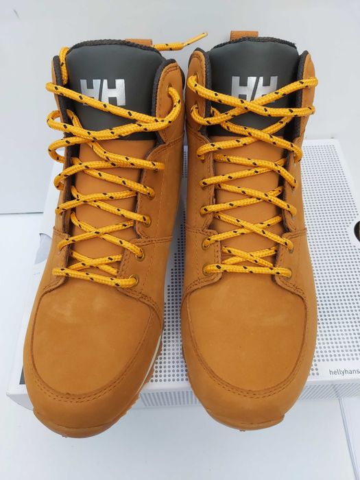 NOWE buty trekkingi pólbuty Helly hansen brazowe trapery 38 skórzane