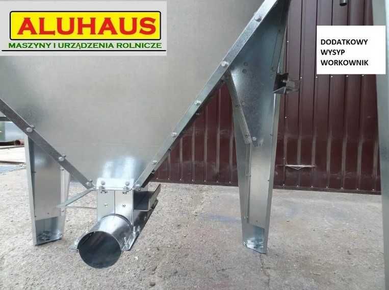 Zbiornik Silos BIN pojemnik do paszy zboża pelletu 3100 litrów ocynk