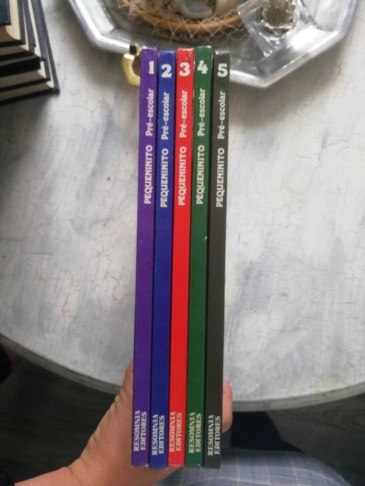 Livros Pequenito Pré-escolar (5 unid)