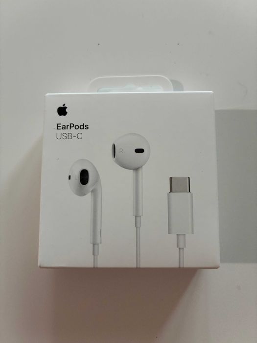 Nowe, oryginalne słuchawki Apple Earpods USB-C