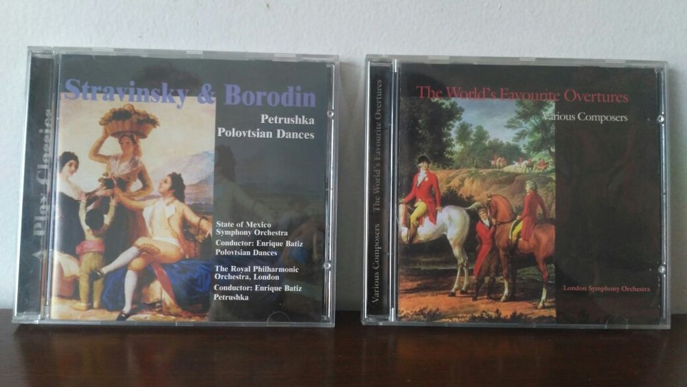 2 CDs Música Clássica - Stravinsky & Borodin / Various Composers