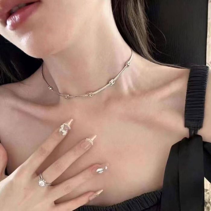 Ланцюжок Chanel намисто кольє чокер шанель