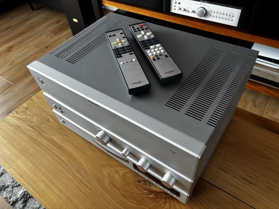 Wieża Rotel RC-06, RB-06, RCD-06. Przedwzmacniacz, koncówka mocy i CD!