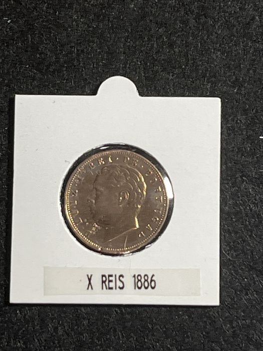 X Reis 1886 ( Bronze )