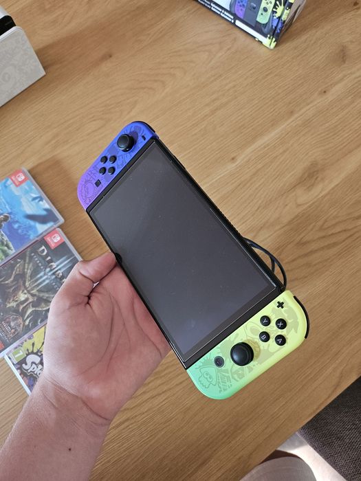 Nintendo Switch Oled Edição Splatoon 3