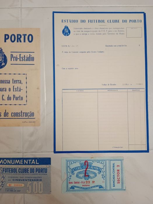 4 x Memorabilia Raras FC Porto