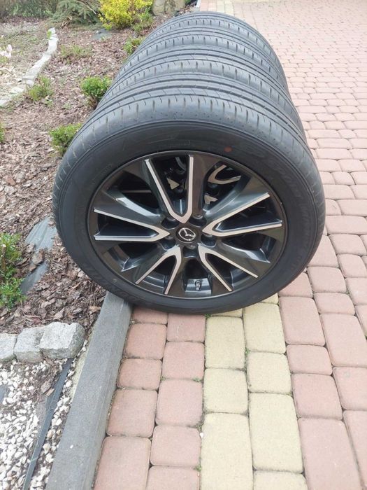 Felgi aluminiowe z NOWYMI letnimi oponami 225/50 r18