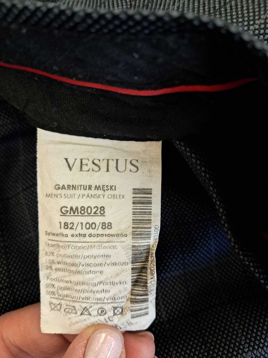 Garnitur męski Vestus