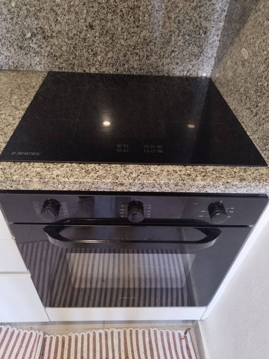 Conjunto forno + placa