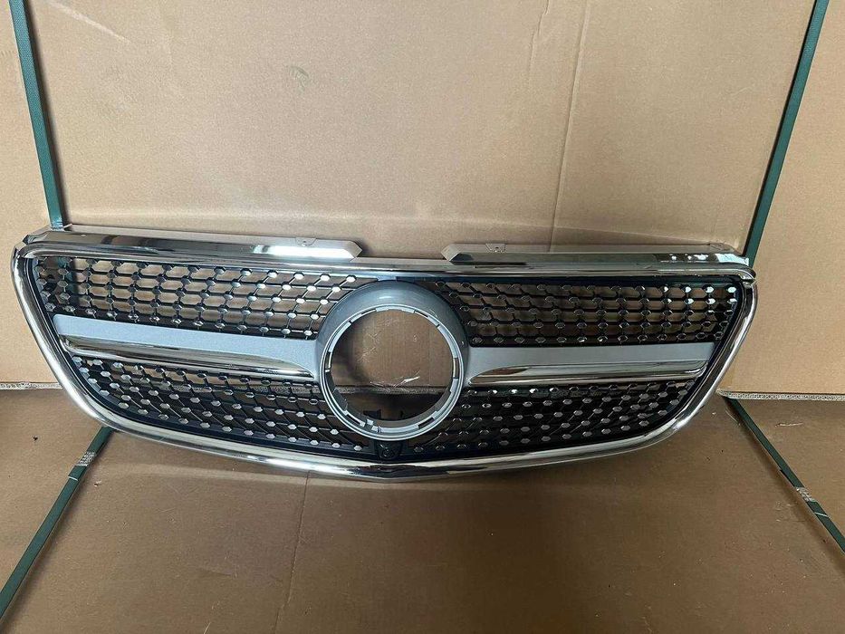 Решітка радіатора Mercedes-Benz Vito 447 2014-2023 Diamond передняя решетка радиатора мерседес бенц віто